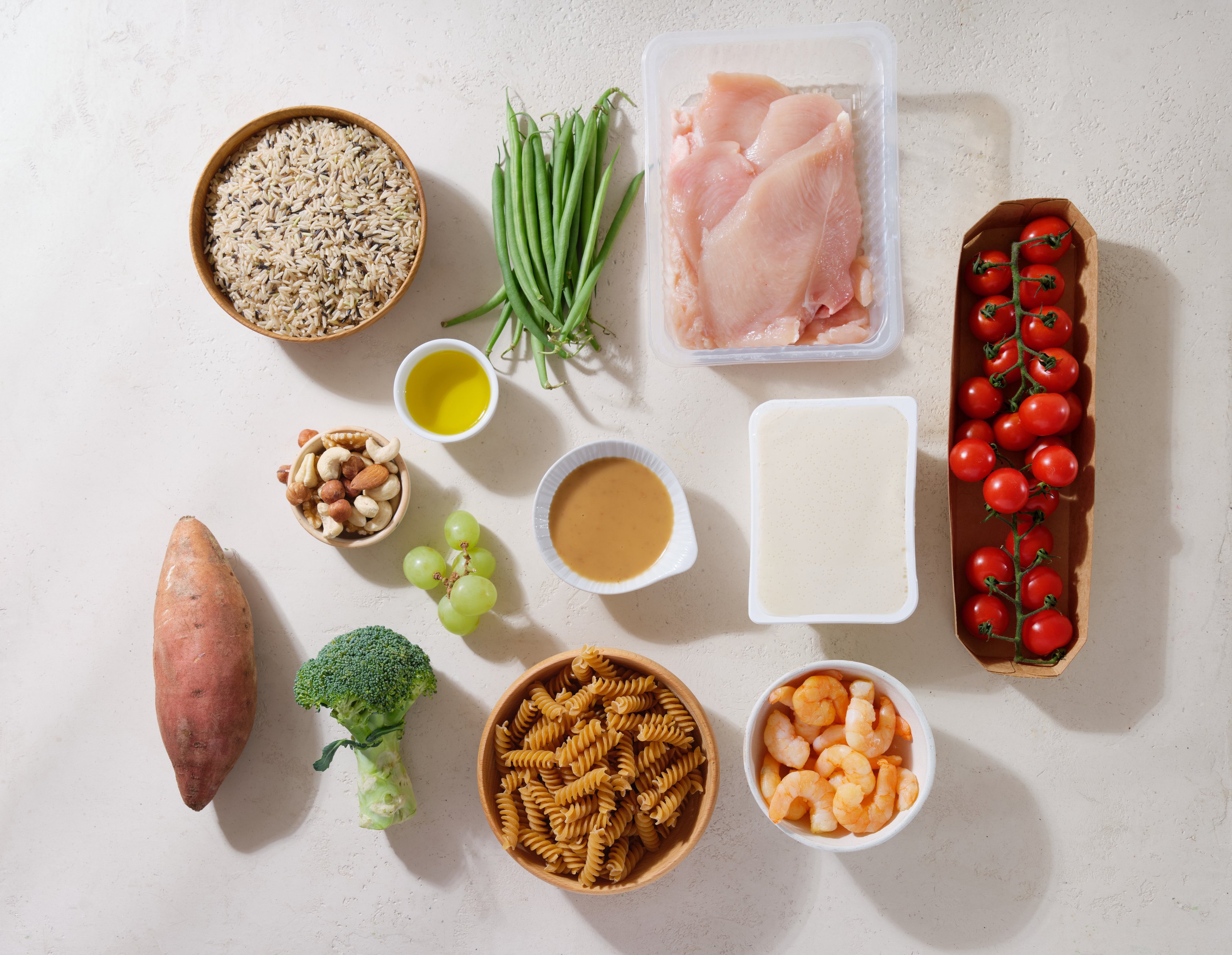 Meal Prep Ingredients 